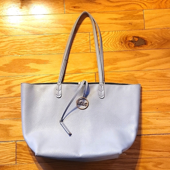 BCBG Light Gray Tote - Picture 1 of 16